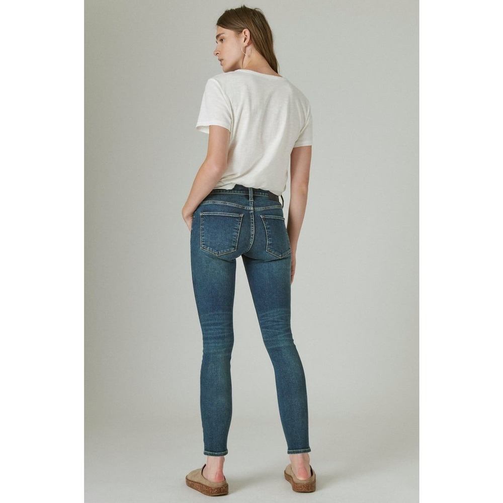 Lucky Brand Mid Rise Skinny Fit Sweet Jean, Women's Size 8/29R - Blue - Picture 5 of 15